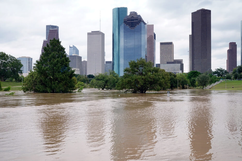 commercial real estate after Hurricane Harvey